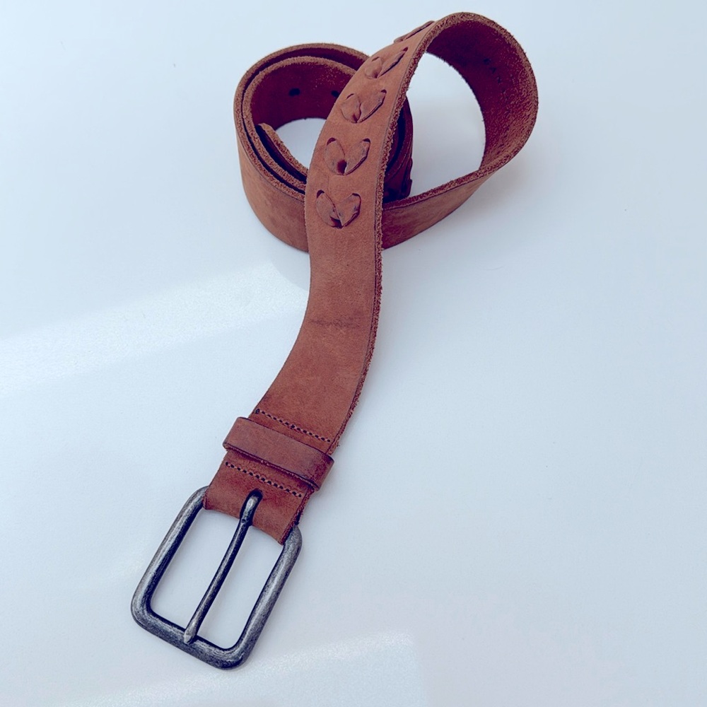 Banana Republic Camel Colored Leather Men's Belt